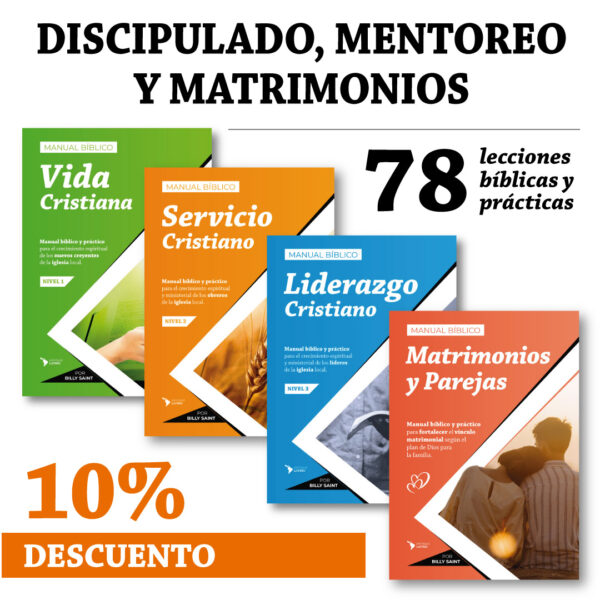 Promo Discipulado por 4: Discipulado, Mentoreo y Matrimonios