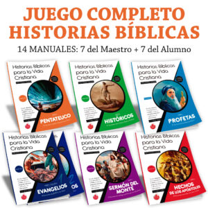 Juego Completo Historias Bíblicas para la Vida Cristiana