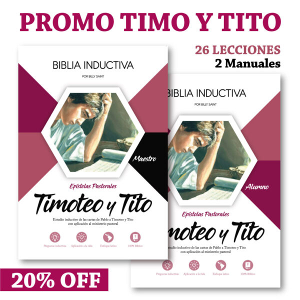 Promo Timoteo y Tito: Epístolas pastorales