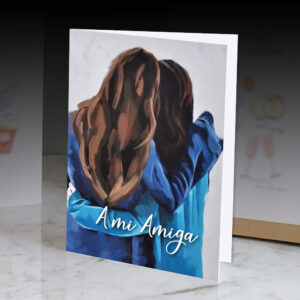 Tarjeta A mi Amiga