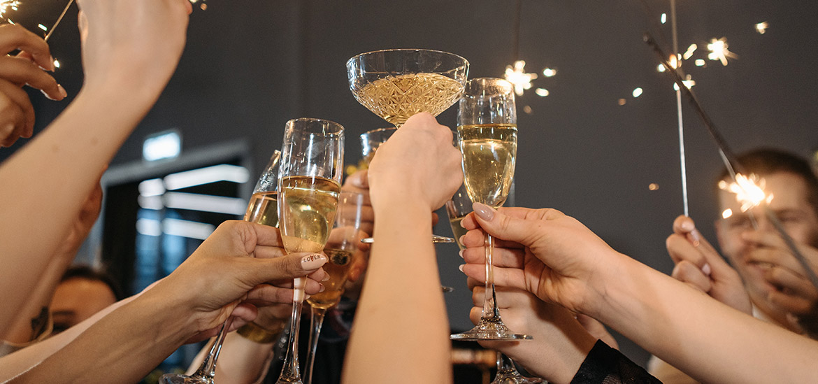 Brindis de año nuevo